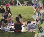 Image advertising LYP event at Figment on Governor's Island, NYC
