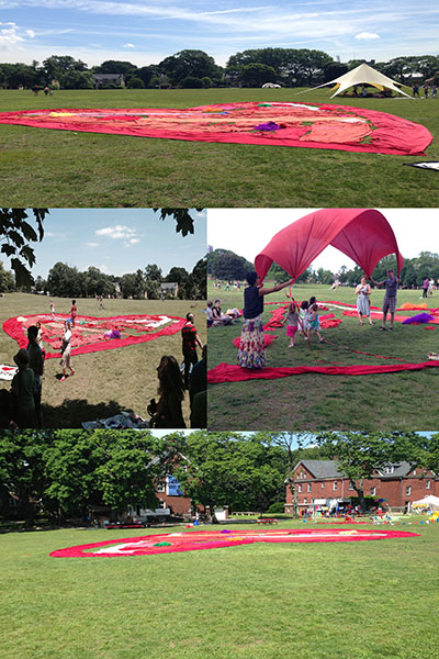 Image of Love Yourself Project at Figment on Governor's Island, NYC